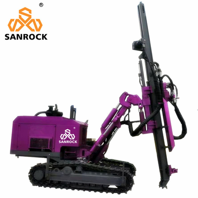 Rock Blast Hole Drilling Rig Khai thác mỏ khoan khoan máy thủy lực DTH khoan khoan