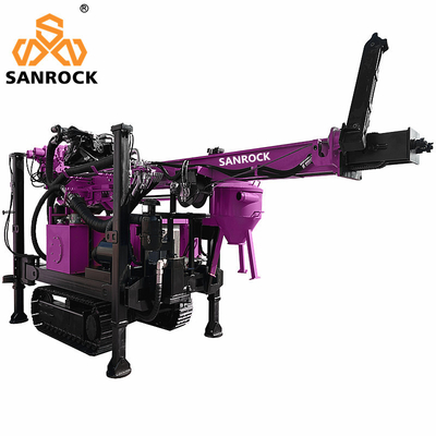 Máy khoan máy khoan crawler thiết bị khoan lõi lưu thông ngược giàn khoan kim cương