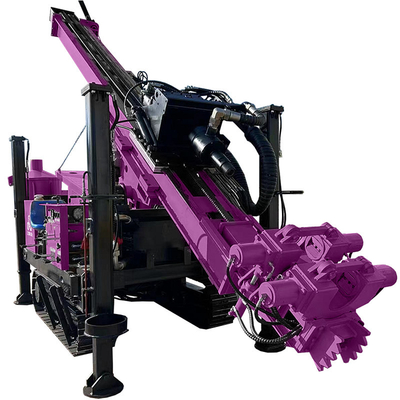 Máy khoan tuần hoàn ngược Crawler Máy khoan lõi thăm dò địa chất