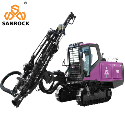 Máy khoan hố khai thác mỏ Máy khoan thủy lực đầu búa khoan giàn khoan bề mặt khoan