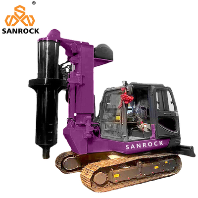 Crawler Rotary Drilling Rig Foundation Xây dựng Máy khoan quay thủy lực