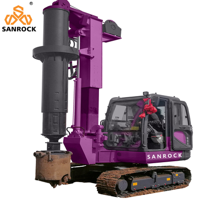 Máy khoan lỗ quay Máy xây dựng Máy khoan quay nhỏ thủy lực