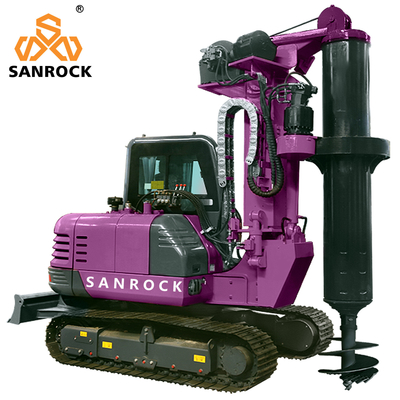 Crawler Rotary Drilling Rig Foundation Xây dựng Máy khoan quay thủy lực
