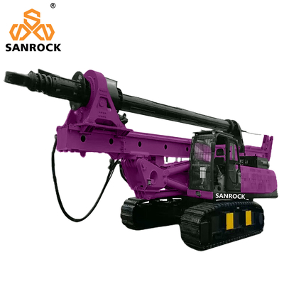Crawler Rotary Pile Drilling Rig Công trình Xây dựng Máy khoan lỗ thủy lực
