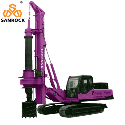 Máy khoan đống xoắn ốc quay Máy khoan lỗ thủy lực Máy khoan crawler