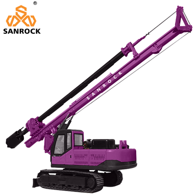 Crawler Rotary Pile Drilling Rig Công trình Xây dựng Máy khoan lỗ thủy lực