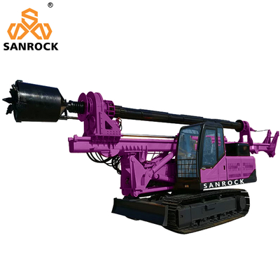 Thiết bị khoan khoan xoắn ốc Rotary Hydraulic Portable Rotary Drilling Rig