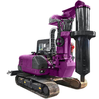 Máy khoan xoay nhỏ gọn Công trình xây dựng đô thị Máy khoan lỗ cào