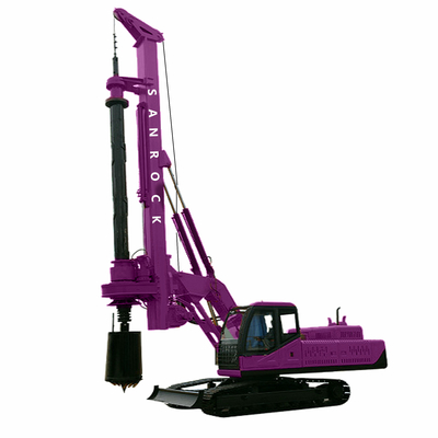 Máy giật khoan quay thủy lực nền tảng máy xây dựng khoan quay đống khoan