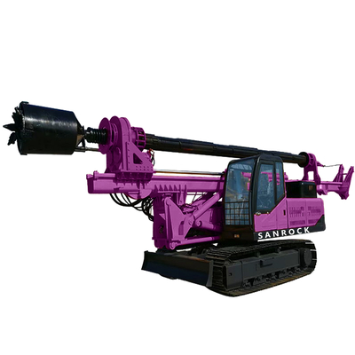 Crawler Rotary Pile Drilling Rig Công trình Xây dựng Máy khoan lỗ thủy lực