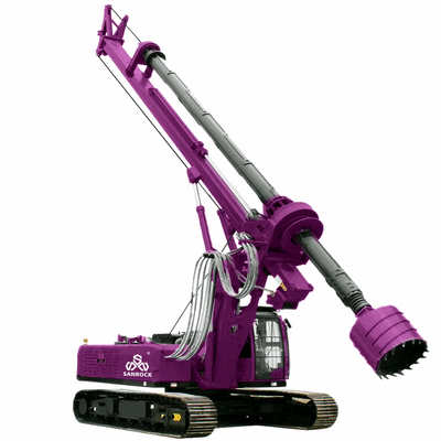 Máy khoan xoắn quay Đào nền tảng Máy xây dựng Máy khoan xoắn quay thủy lực