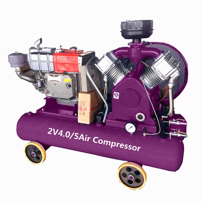 Máy nén không khí nhỏ di động 11KW / 15KW / 18.5KW / 22KW Máy máy công nghiệp Đường dây chuyền đẩy máy nén không khí