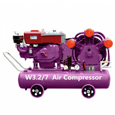 Máy nén không khí nhỏ di động 11KW / 15KW / 18.5KW / 22KW Máy máy công nghiệp Đường dây chuyền đẩy máy nén không khí