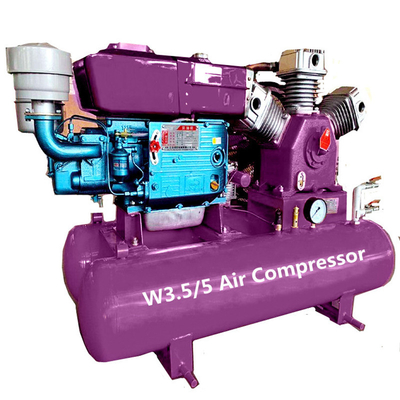 Máy nén không khí nhỏ di động 11KW / 15KW / 18.5KW / 22KW Máy máy công nghiệp Đường dây chuyền đẩy máy nén không khí