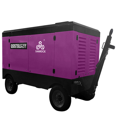 Máy nén khí diesel có vít quay