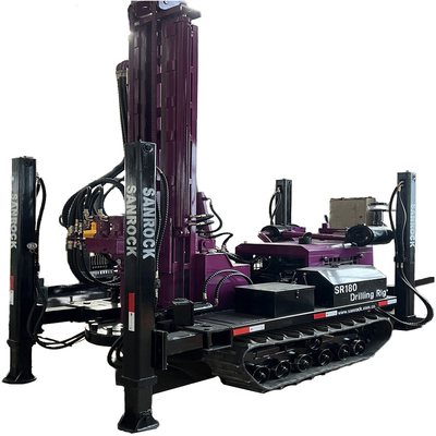Máy khoan giếng nước điều khiển thủy lực tùy chỉnh với chiều dài ống khoan 1,5m