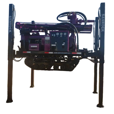 Máy khoan giếng nước điều khiển thủy lực tùy chỉnh với chiều dài ống khoan 1,5m