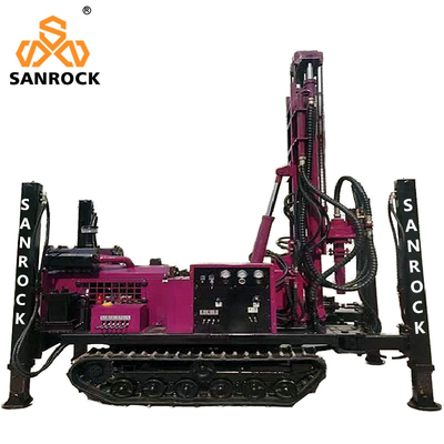 Máy khoan giếng nước Crawler 4800 KG Power Type Diesel Hydraulic Drilling Machine