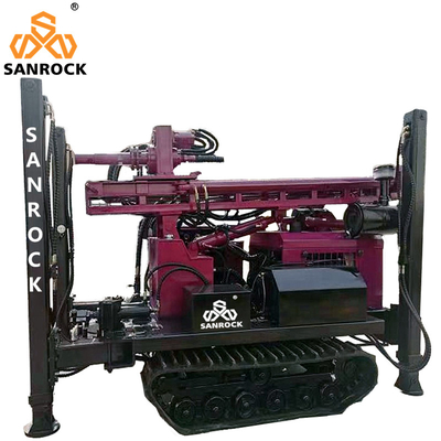 Máy khoan giếng nước Crawler 4800 KG Power Type Diesel Hydraulic Drilling Machine