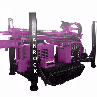 Thiết bị khoan giếng nước 68KW cho khoan nước sâu ở tốc độ đi bộ 2,5km/h