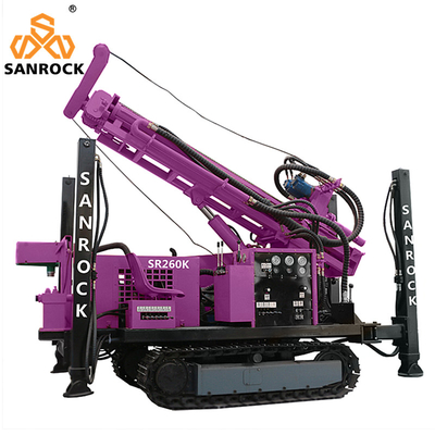 Máy khoan giếng nước Crawler Hydraulic Borehole Drill Machine With 3.0m Drill Rod