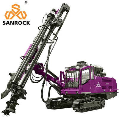 Crawler DTH khoan khoan khai thác mỏ blasthole khoan khoan thủy lực DTH máy khoan