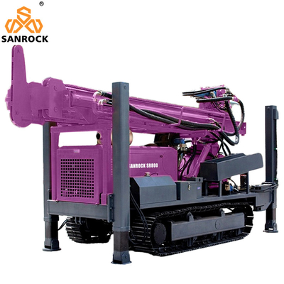 Máy khoan nước Crawler cho thiết bị khoan giếng nước sâu 6300 × 2300 × 2650mm