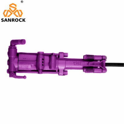 Air Leg Pneumatic Rock Drill Jack Hammer YT26 Máy khoan đá nhỏ