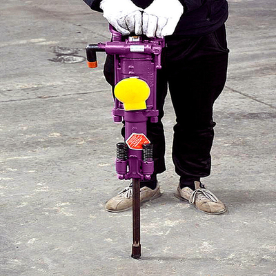 Máy khoan thép đường kính Hex 22 * 108 Động tay Jack Hammer Mining Mini Rock Drill Machine với trọng lượng 27KG