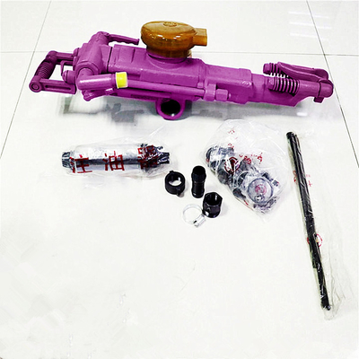 Máy khoan thép đường kính Hex 22 * 108 Động tay Jack Hammer Mining Mini Rock Drill Machine với trọng lượng 27KG