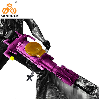 Máy khoan đá nhỏ Động tay Jack Hammer Máy khai thác mỏ Máy khoan đá khí nén