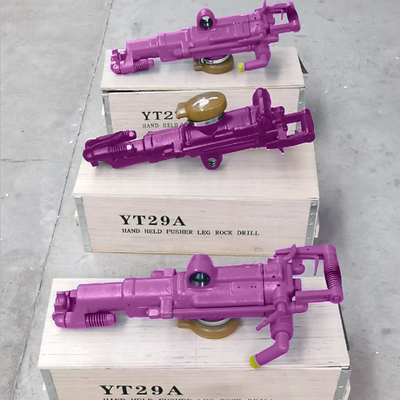 YT29 YT28 YT27 Máy khoan đá Air Leg Jack Hammer Portable Pneumatic Rock Drill