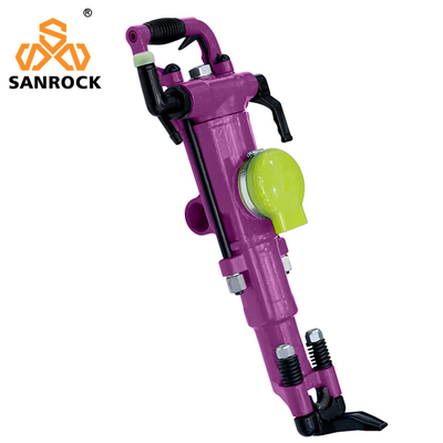 Máy khoan đá cầm tay Jack Hammer Air Leg Machine khoan đá hầm mỏ nhỏ