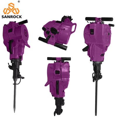 Pionjar 120 Gasoline Rock Drill YN27C Máy khoan đá đốt trong di động