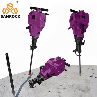 Máy khoan đá xăng cầm tay Máy khoan đá nhỏ Jack Hammer thủy lực