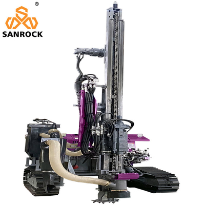 Tiêu thụ không khí 5-8m3 / phút Máy khoan DTH đầu tay cho khai thác thủy lực và khoan lỗ nổ