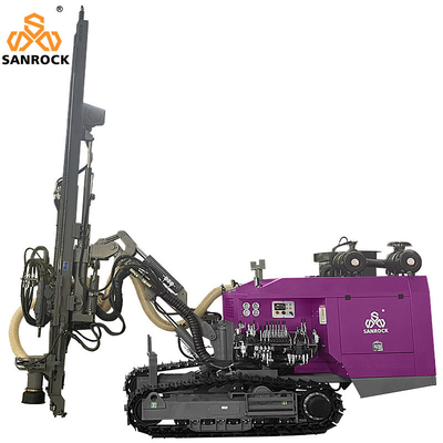 Tiêu thụ không khí 5-8m3 / phút Máy khoan DTH đầu tay cho khai thác thủy lực và khoan lỗ nổ