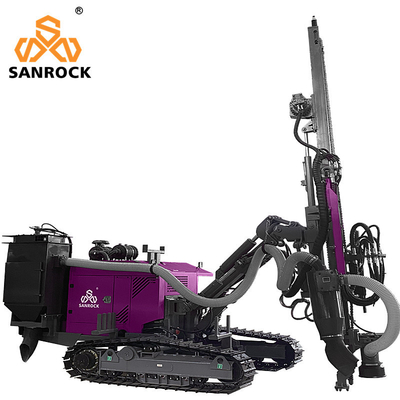 Tiêu thụ không khí 5-8m3 / phút Máy khoan DTH đầu tay cho khai thác thủy lực và khoan lỗ nổ