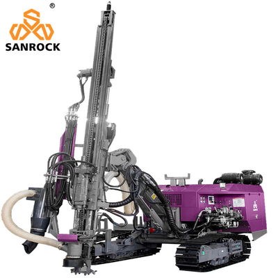 Top Hammer Hard Rock khai thác mỏ thủy lực DTH khoan giàn với 22kw Max.Impulse Power