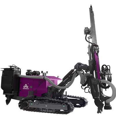 Top Hammer Hard Rock khai thác mỏ thủy lực DTH khoan giàn với 22kw Max.Impulse Power