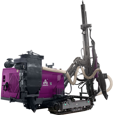 Tiêu thụ không khí 5-8m3 / phút Máy khoan DTH đầu tay cho khai thác thủy lực và khoan lỗ nổ