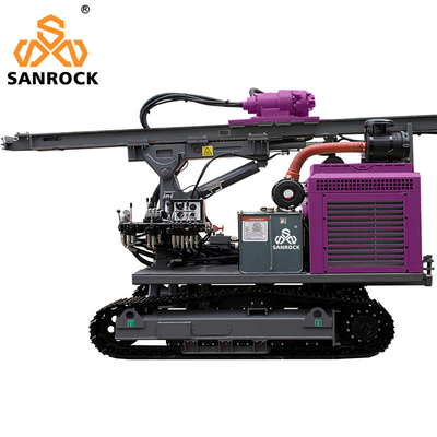 Máy xây dựng hàng rào đường cao tốc với công suất 6000 kg và độ sâu khoan 30m