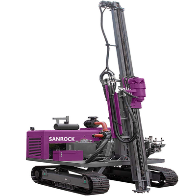 Máy xây dựng hàng rào đường cao tốc với công suất 6000 kg và độ sâu khoan 30m