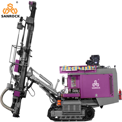 8900*2250*2650MM Máy khoan thủy lực Tốc độ di chuyển 1,5-3 km/h cho khoan đá khai thác mỏ