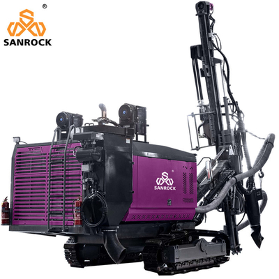 8900*2250*2650MM Máy khoan thủy lực Tốc độ di chuyển 1,5-3 km/h cho khoan đá khai thác mỏ