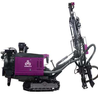 8900*2250*2650MM Máy khoan thủy lực Tốc độ di chuyển 1,5-3 km/h cho khoan đá khai thác mỏ