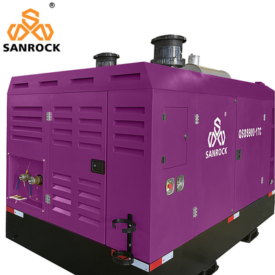 17bar áp suất 239kw động cơ điện Diesel máy nén không khí cho các ứng dụng công suất nặng