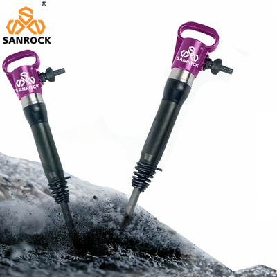 0.40-0.63 Mpa Tần số va chạm G10 Air Pick Breaker Hammer Small Pneumatic Rock Drill