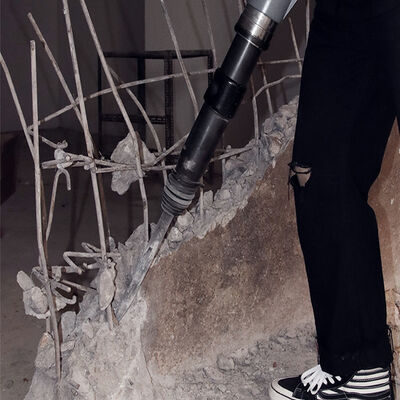 Máy khoan đá di động máy phá không khí búa G10 chia khoan đá khí nén