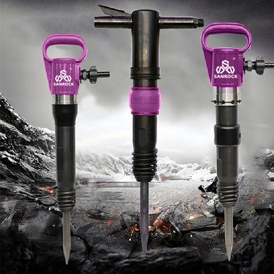 Máy khoan đá di động với chiều dài 575mm máy khoan đá khí nén bê tông Creaker Air Pick Hammer